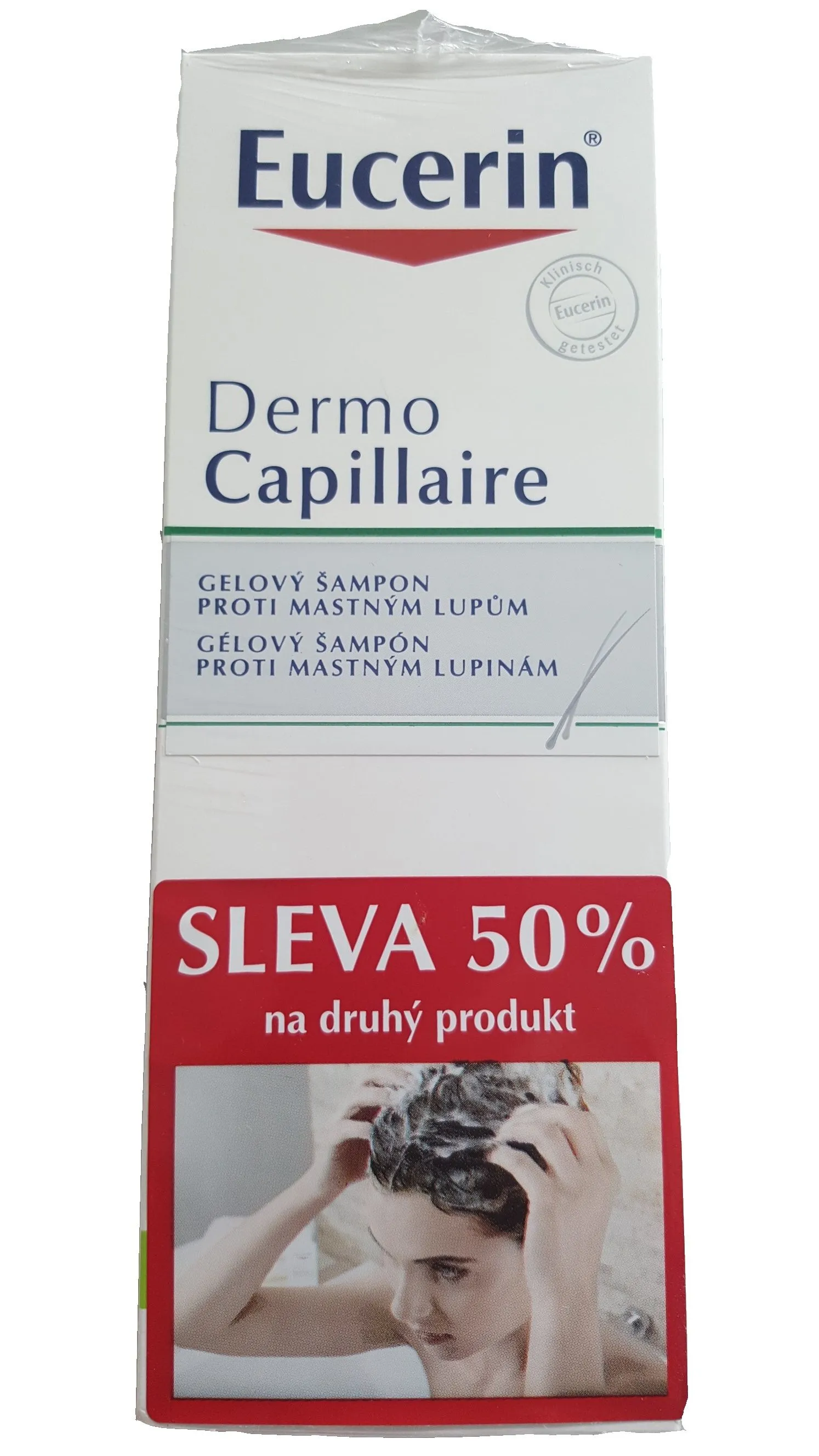 Eucerin Dermocapillaire Šampon na mastné lupy Promo 2017
