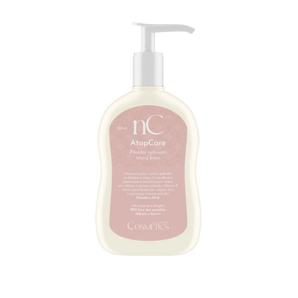 nanoSPACE Cosmetics AtopCare Přírodní vyživující tělový krém 330 ml