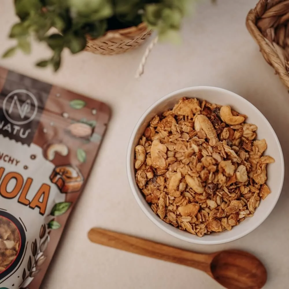 NATU Granola Slaný karamel 400 g
