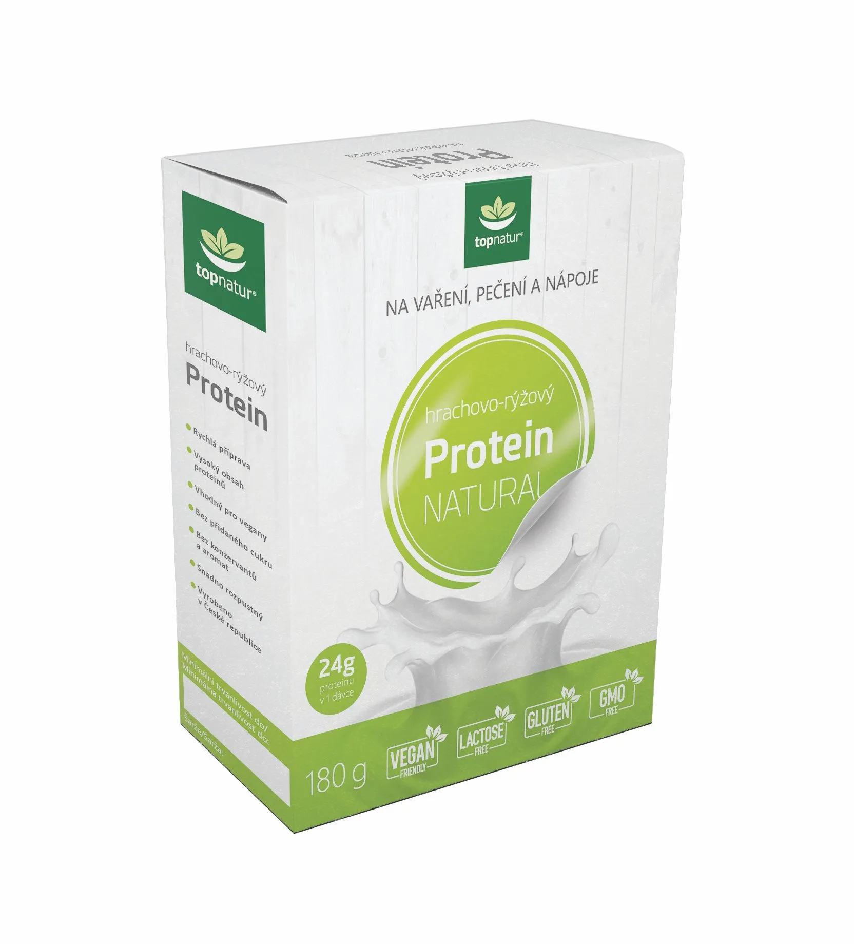 Topnatur Protein hrachovo-rýžový 180 g