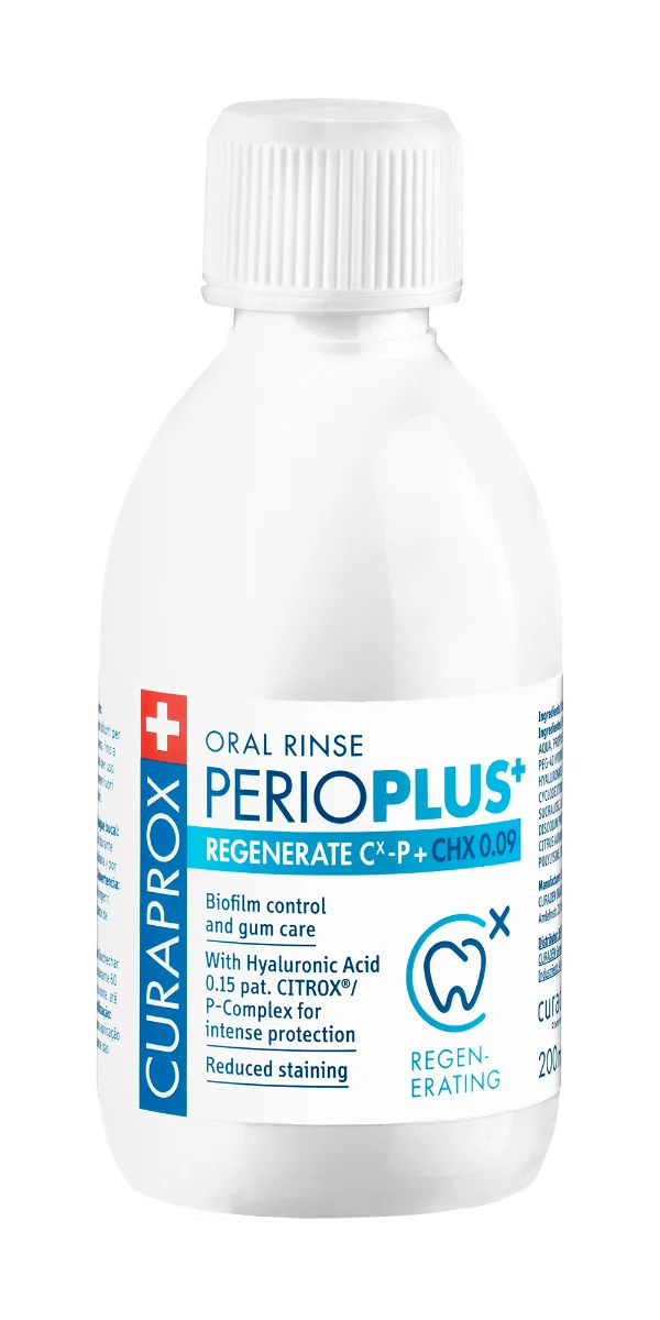 Curaprox Perio Plus+ Regenerate ústní voda 200 ml