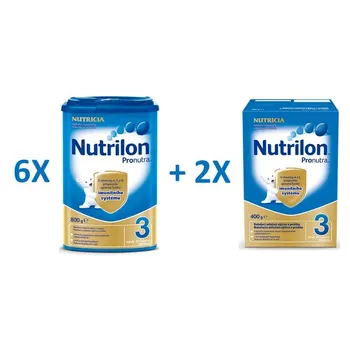 Nutrilon 3 Pronutra 6 x 800g + 2 x 400g 