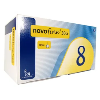 Novo Nordisk NovoFine 30G x 8 mm jehly 100 ks