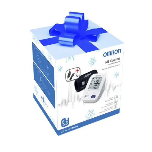 Omron M3 Comfort Intelli digitální tonometr + síťový zdroj