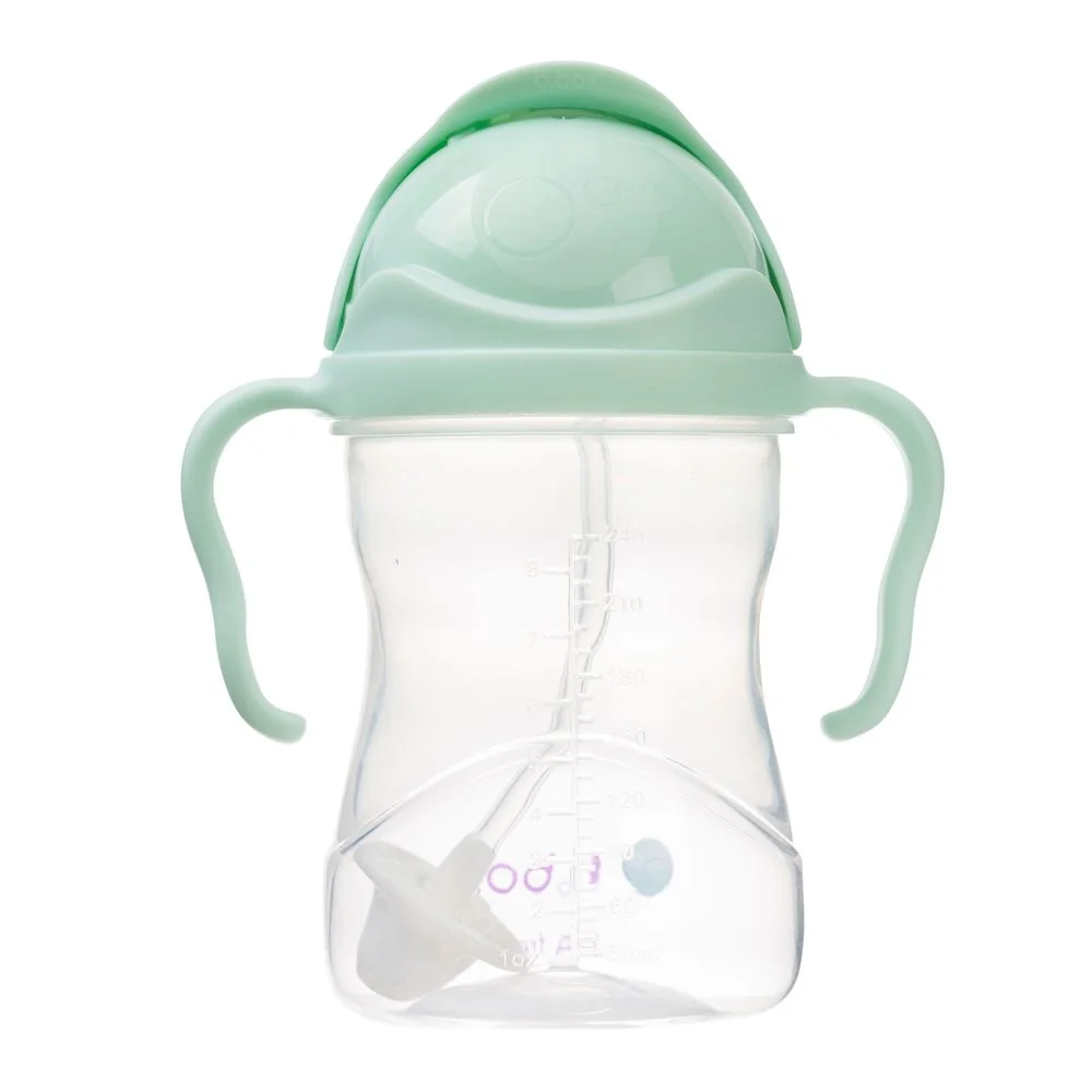 B.BOX Hrneček s brčkem - GELATO pistáciový 240 ml
