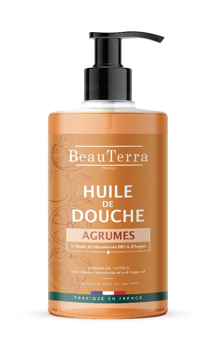 BeauTerra Sprchový olej Citrus 750 ml