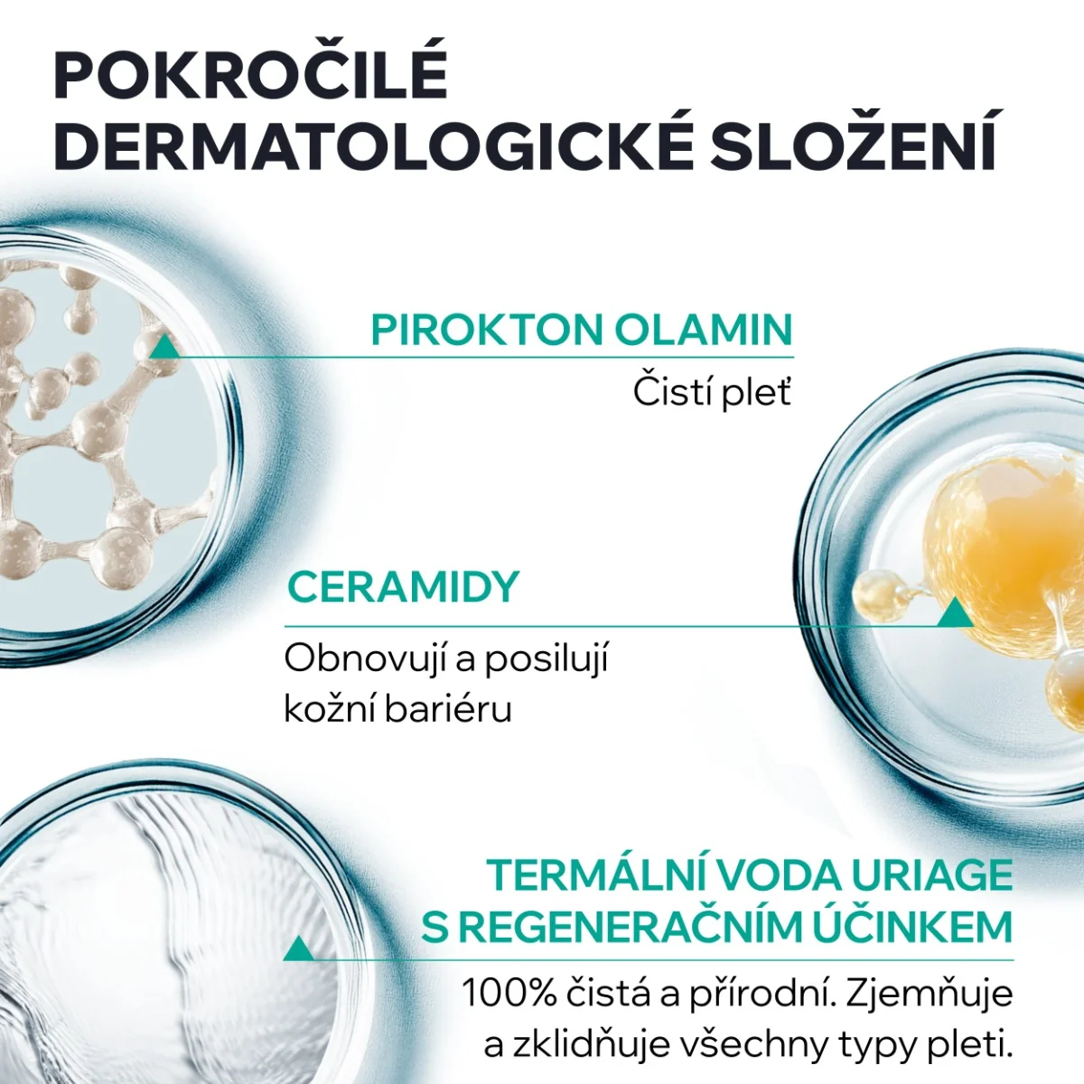 Uriage Hyséac Čisticí krém na vysušenou pleť při medikamentózní léčbě akné 150 ml