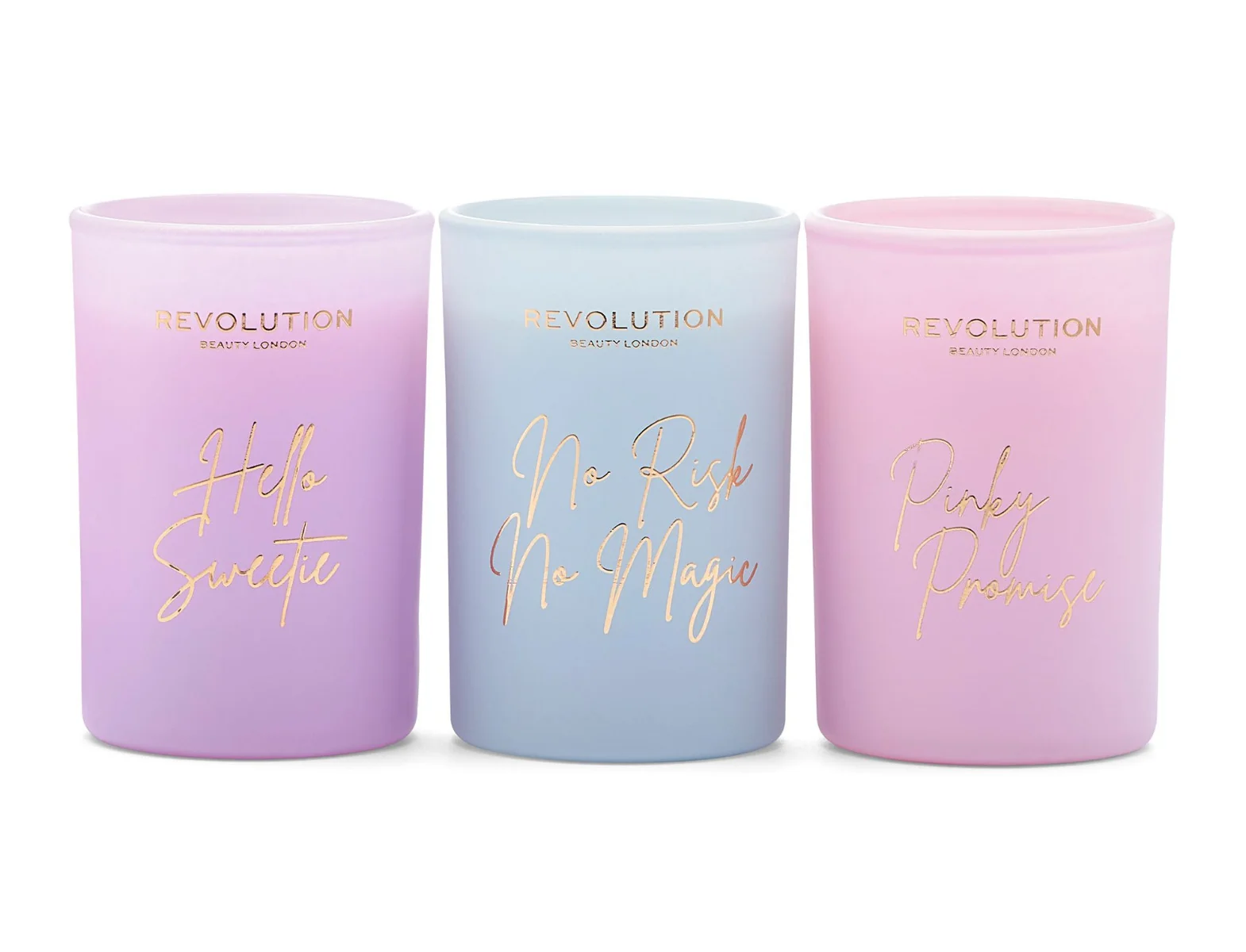 Revolution Home Awakening sada vonných svíček 3x40 g