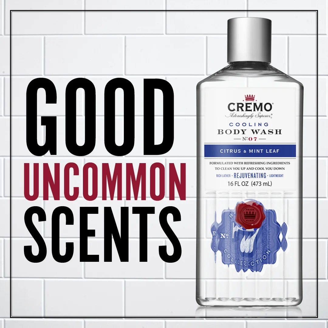 Cremo Citrus & Mint Leaf sprchový gel pro muže 473 ml