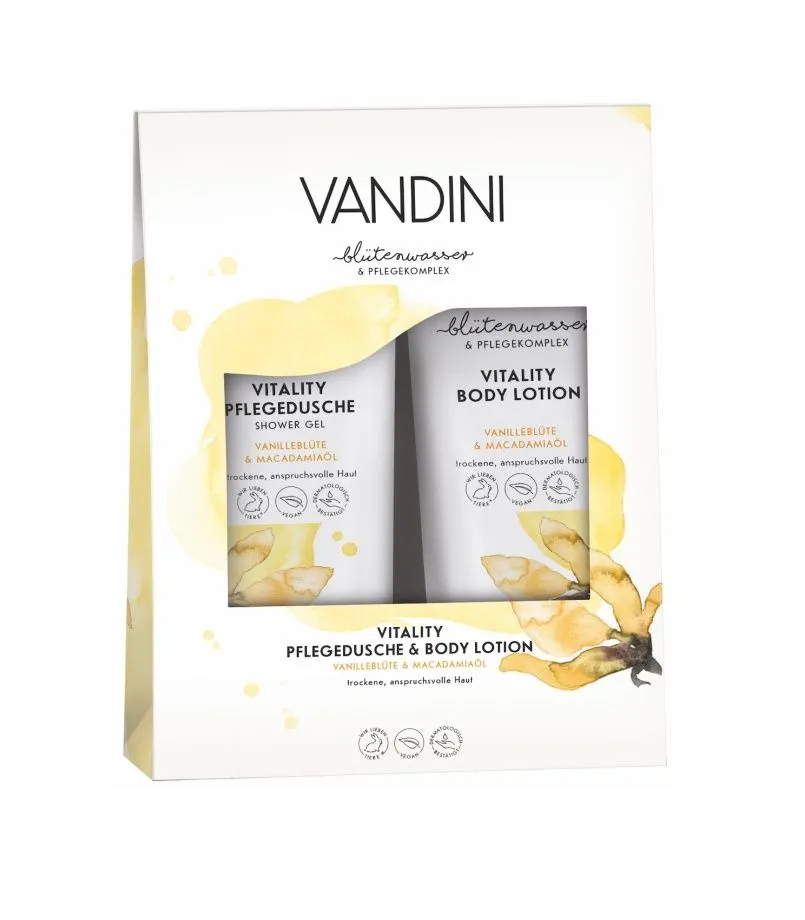 VANDINI VITALITY sprchový gel 200 ml + tělový lotion 200 ml