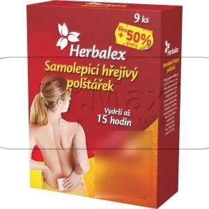 Herbalex samolepící hřejivý polštářek 6+50% gratis