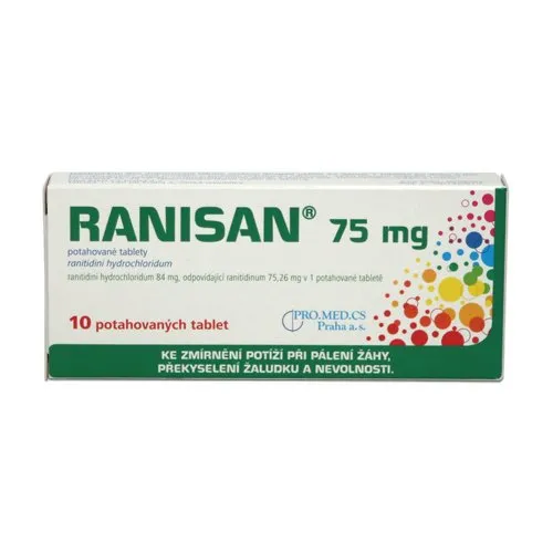 Ranisan 75 mg 10 potahovaných tablet