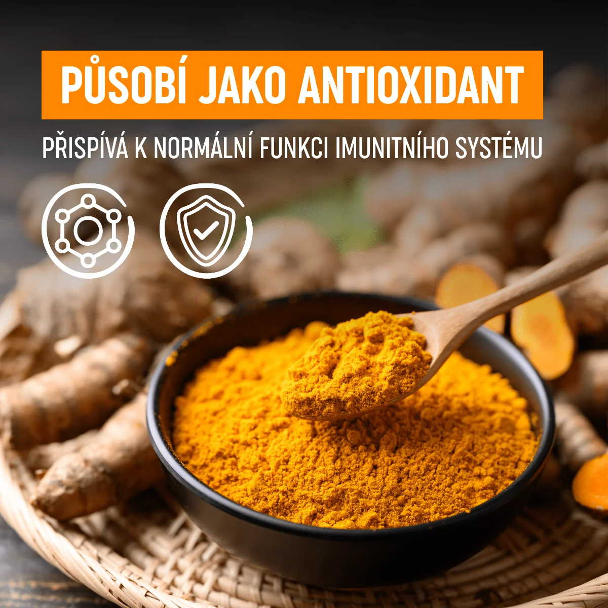Organis Kurkumin + piperin 60 kapslí