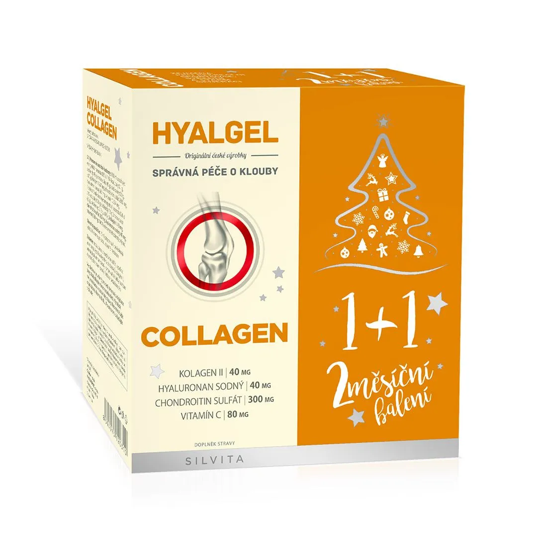 Hyalgel COLLAGEN 2x500 ml vánoční balení 2019