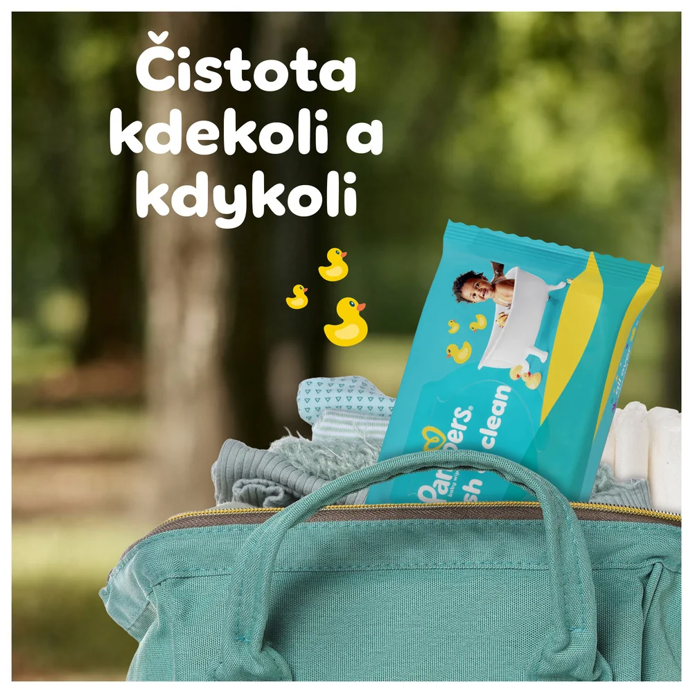 Pampers Fresh Clean dětské čisticí ubrousky 12x80 ks