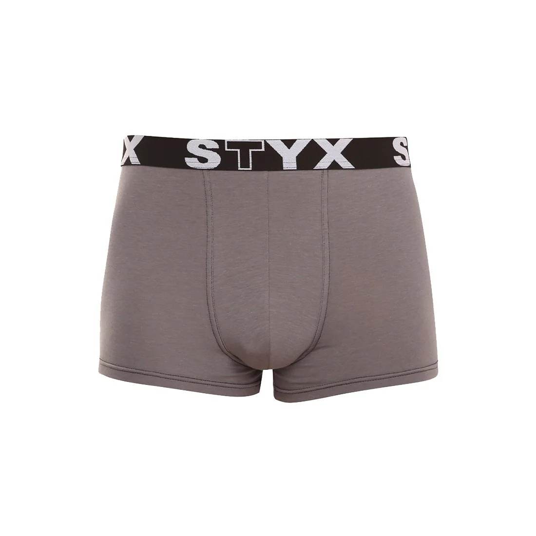 Styx Pánské boxerky sportovní guma tmavě šedé (G1063) M