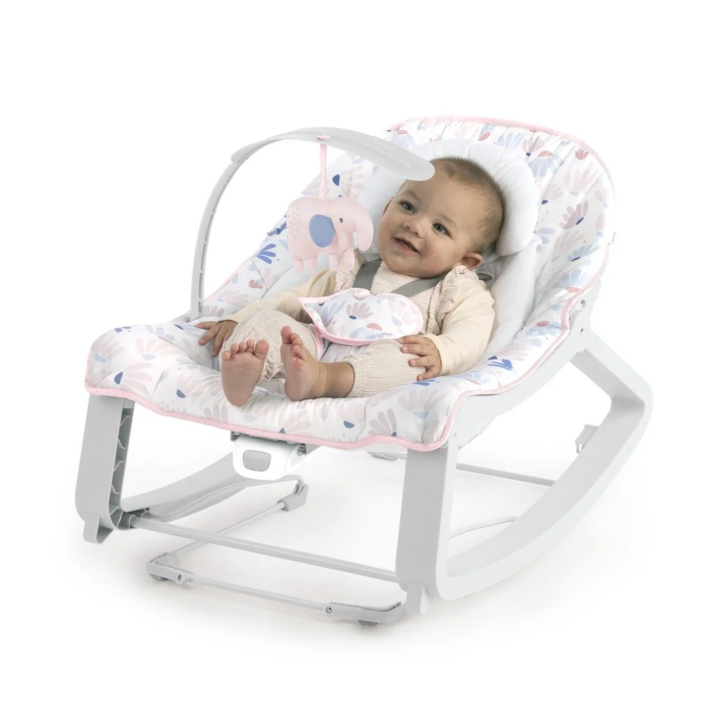 Ingenuity Houpátko vibrující 3v1 Keep Cozy Burst 0m+ do 18 kg