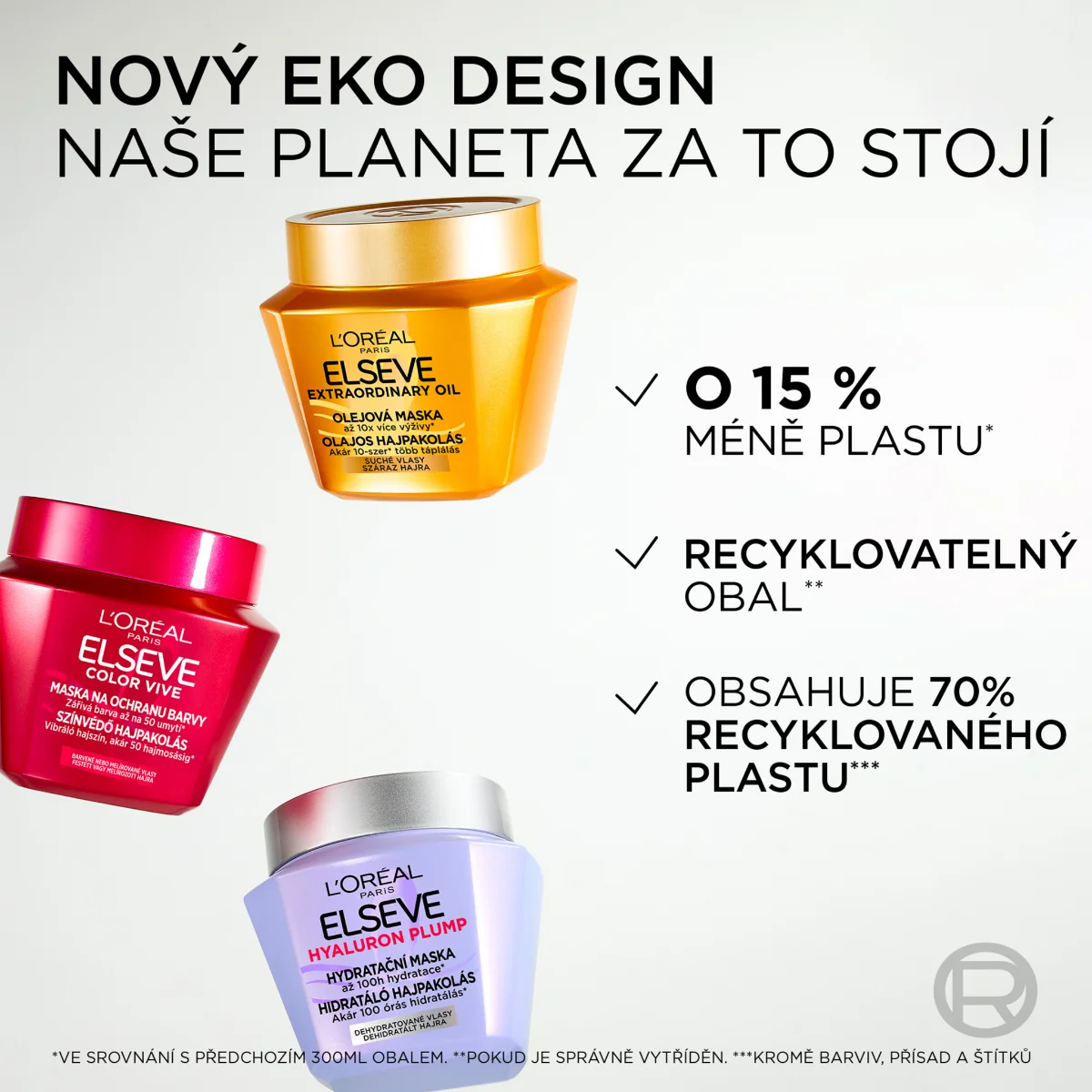 Loréal Paris Elseve Extraordinary Oil olejová maska na suché vlasy 300 ml