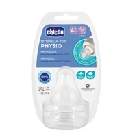 Chicco Perfect 5 Dudlík na láhev Perfect 5/Well-Being rychlý průtok 4m+