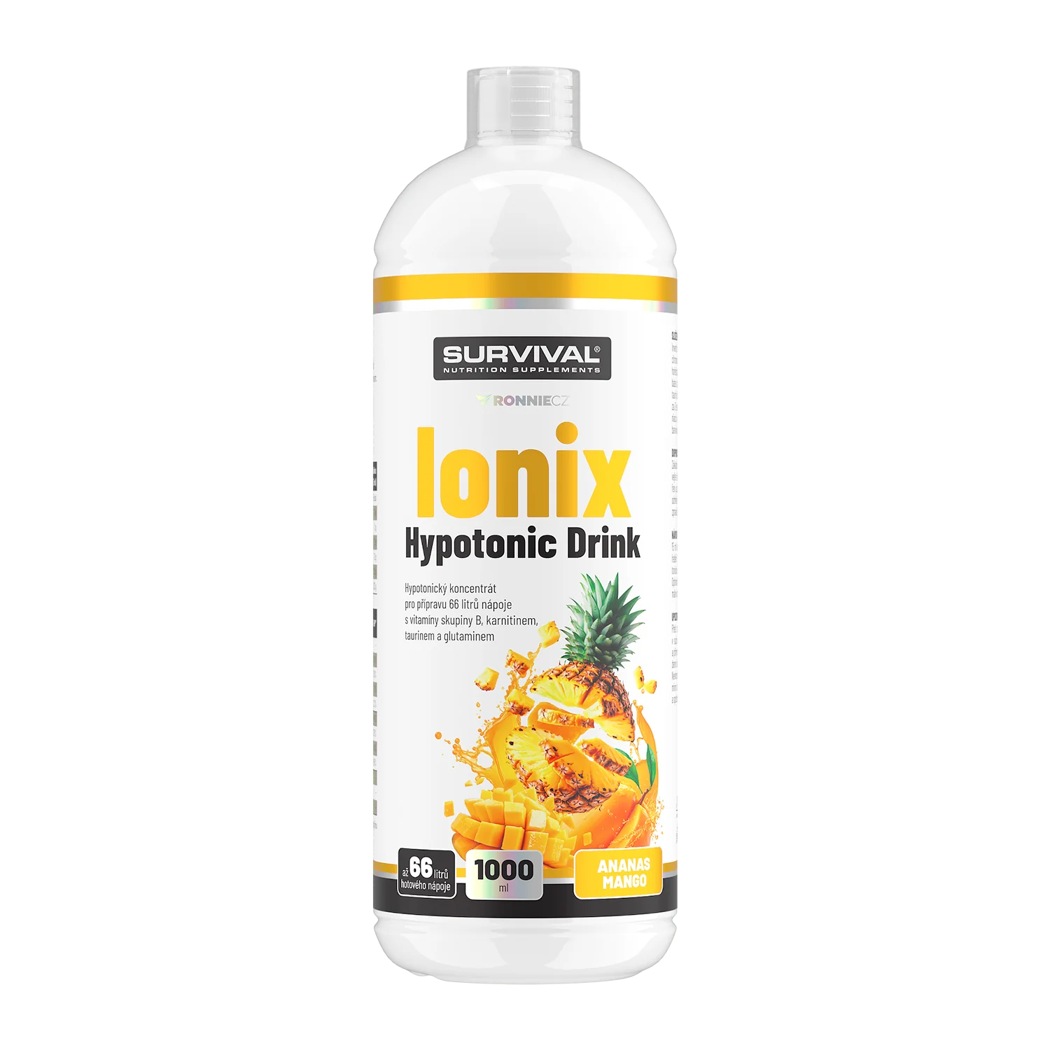 Survival Ionix Hypotonic Drink 1000 ml ananas-mango