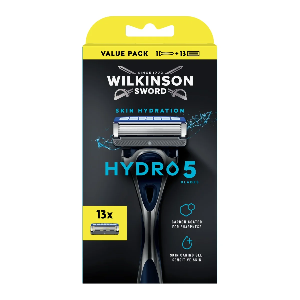 Wilkinson Hydro 5 Protection Skin XXXL value pack holicí strojek +13 hlavic