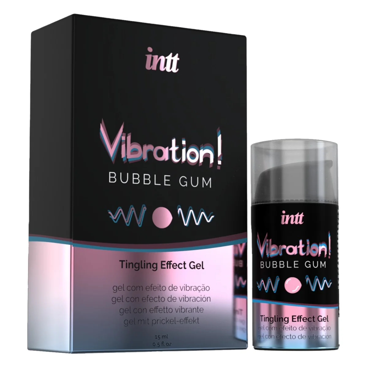 INTT Vibration! Bubble Gum Tingling Gel (15 ml)