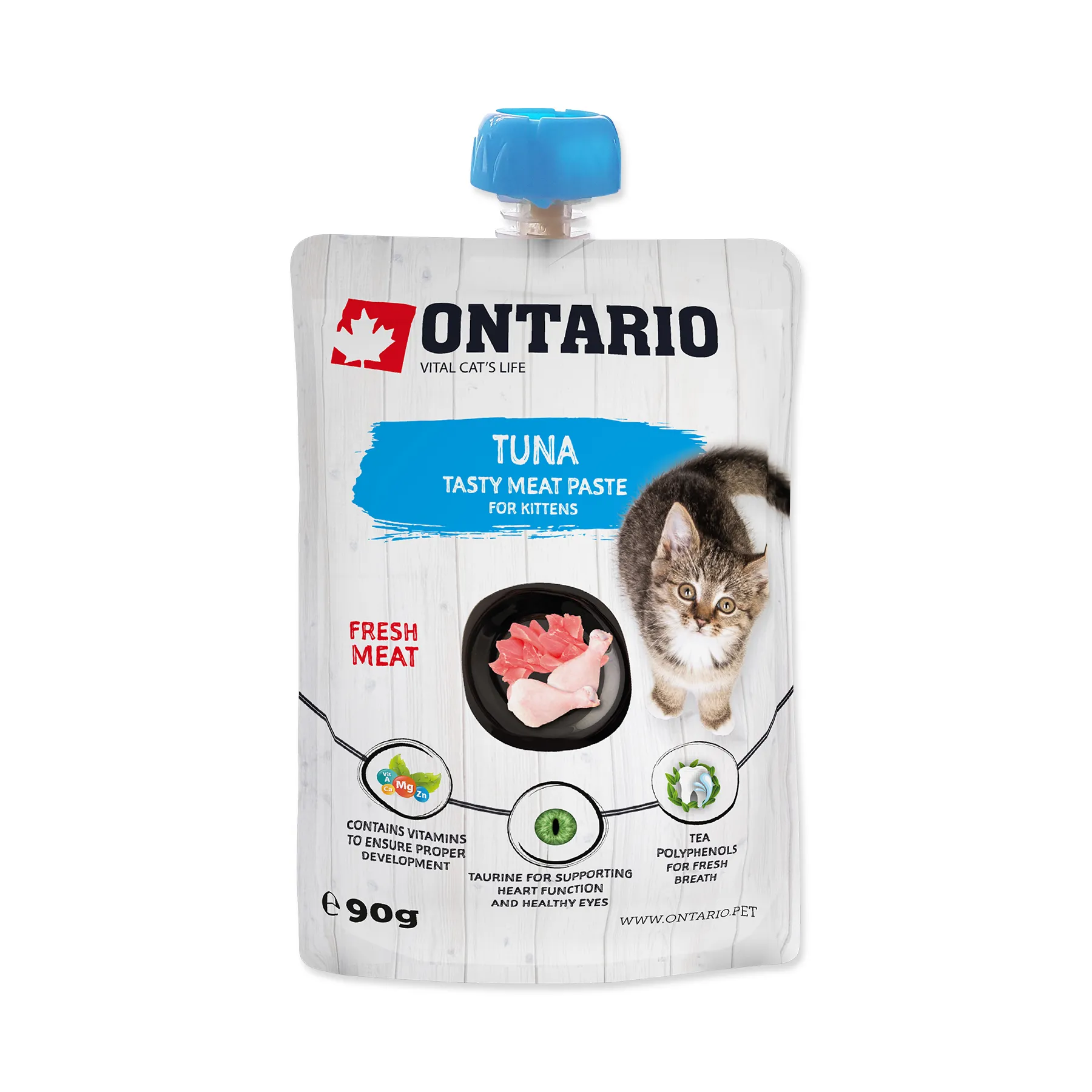 Ontario Kitten Pasta tuňák 90 g