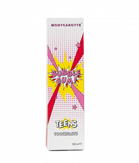 Montcarotte Teens Bubble Gum zubní pasta 50 ml