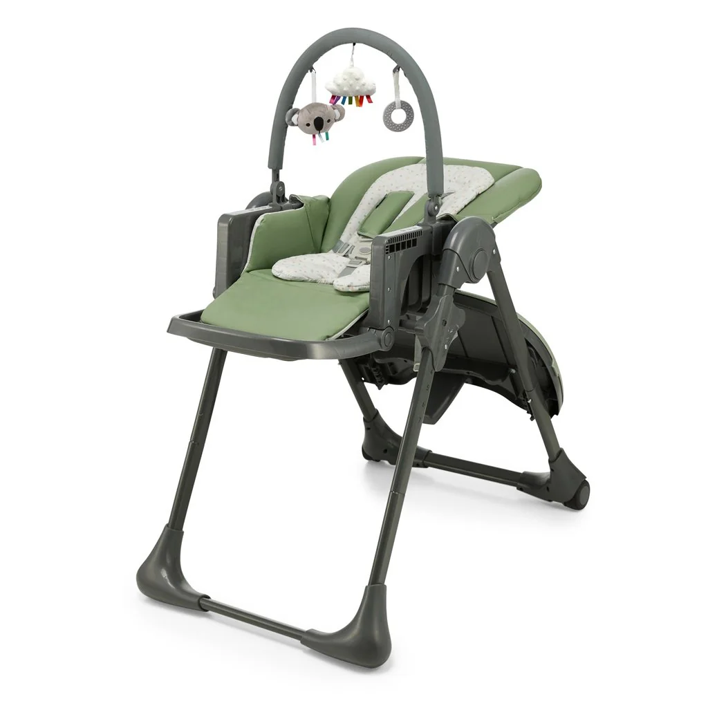 Kinderkraft Židlička jídelní Tummie green