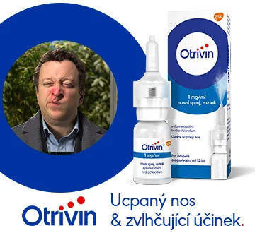 Otrivin Nosní sprej s dávkovačem 1 mg/ml roztok 10 ml