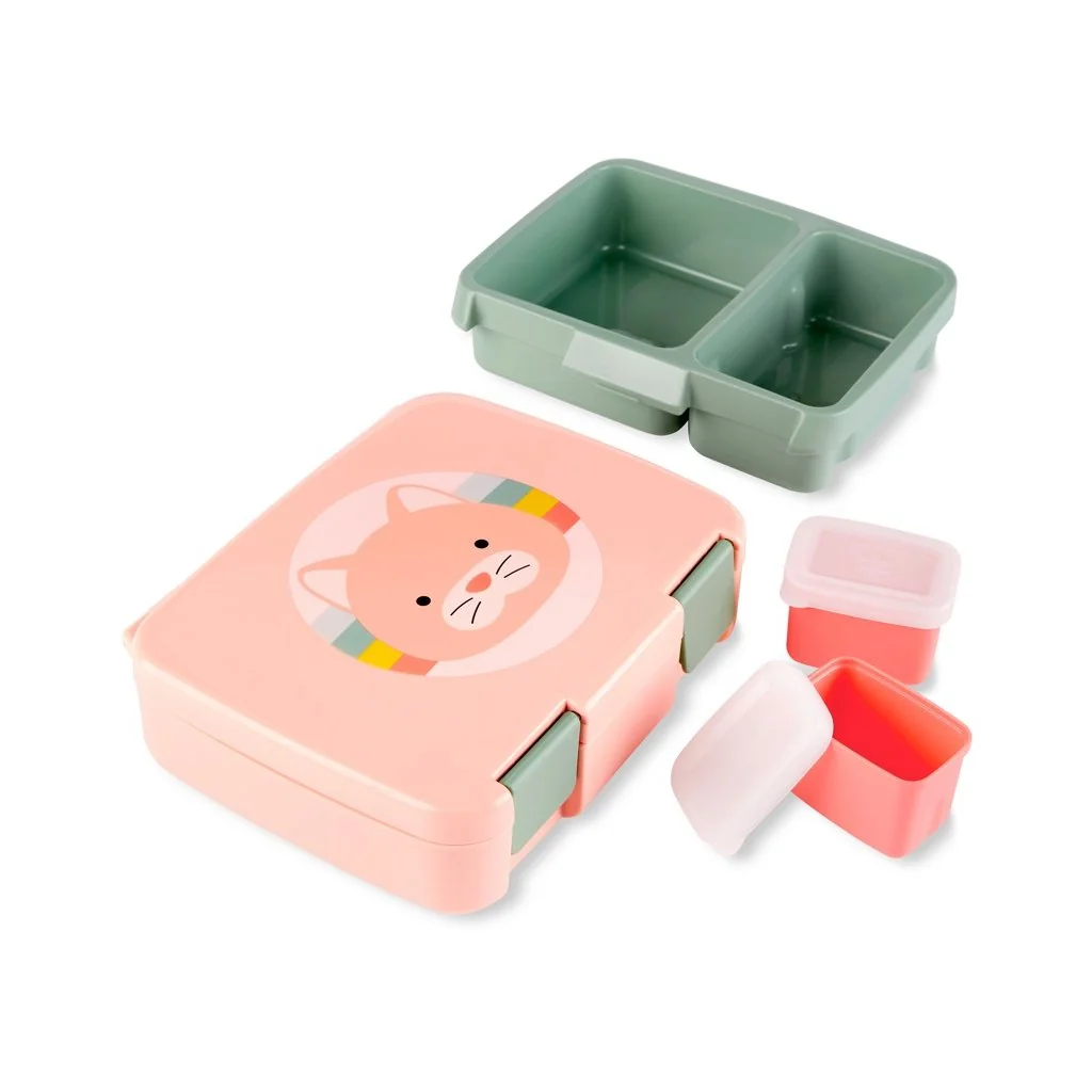 SKIP HOP Zoo Krabička na oběd Bento Kočka 3r+