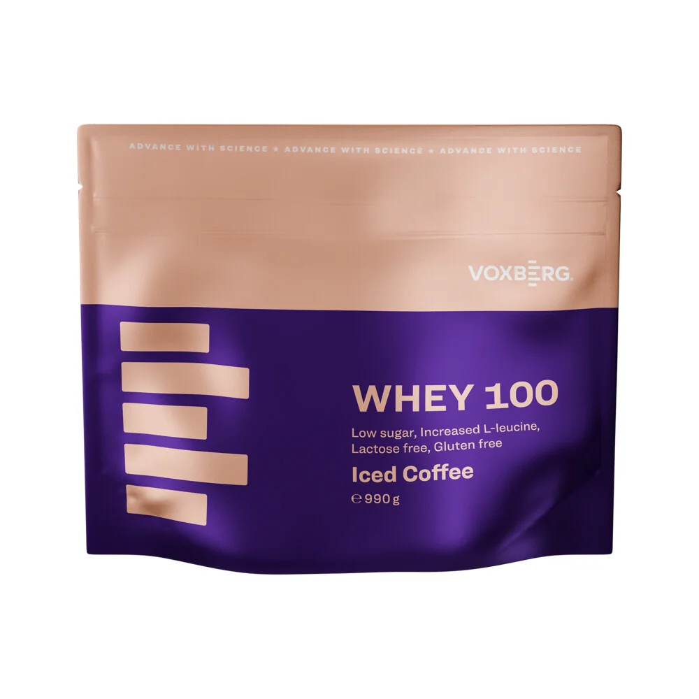 Voxberg Whey Protein 100 990g - ledová káva