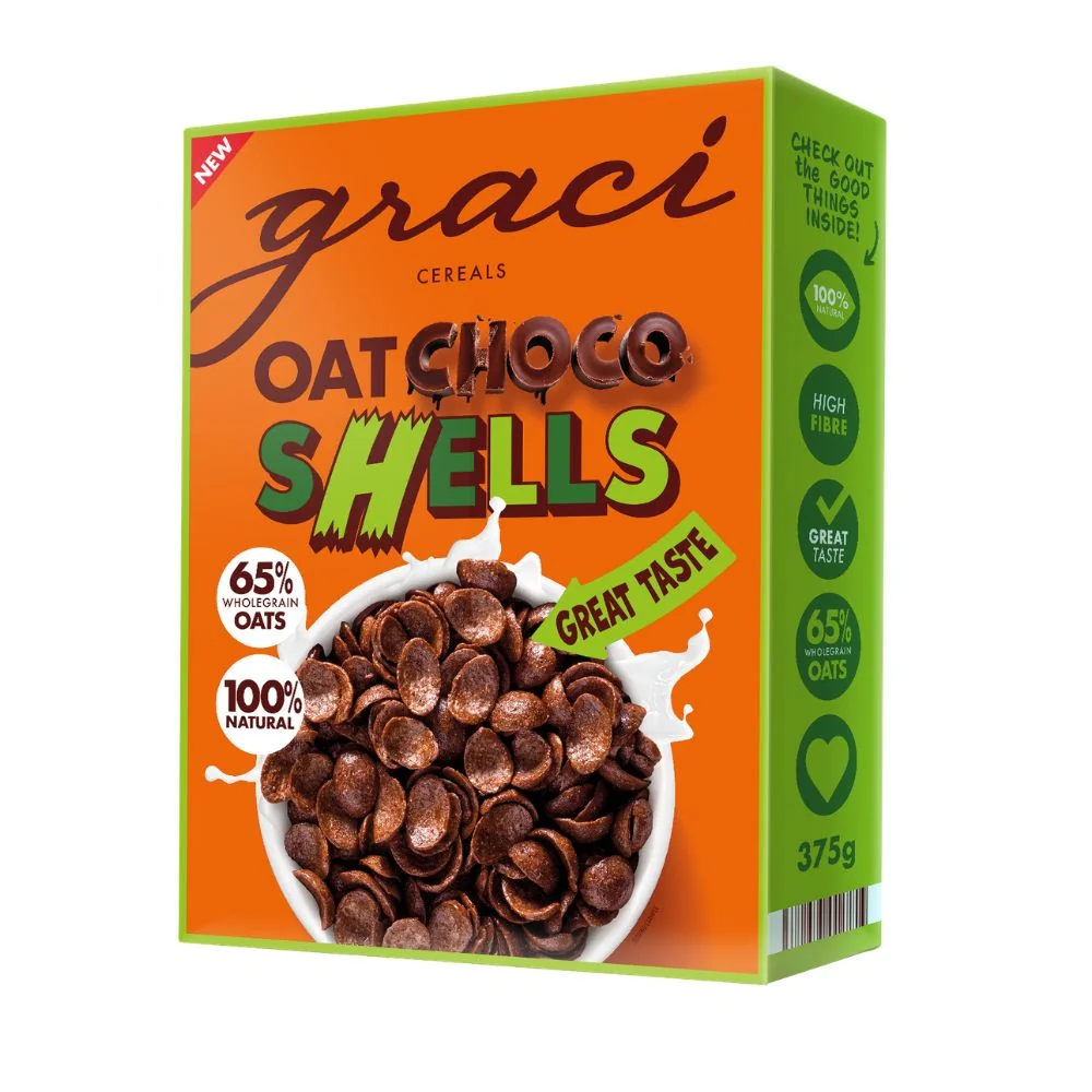 Graci Cereální mušličky s kakaem 375 g