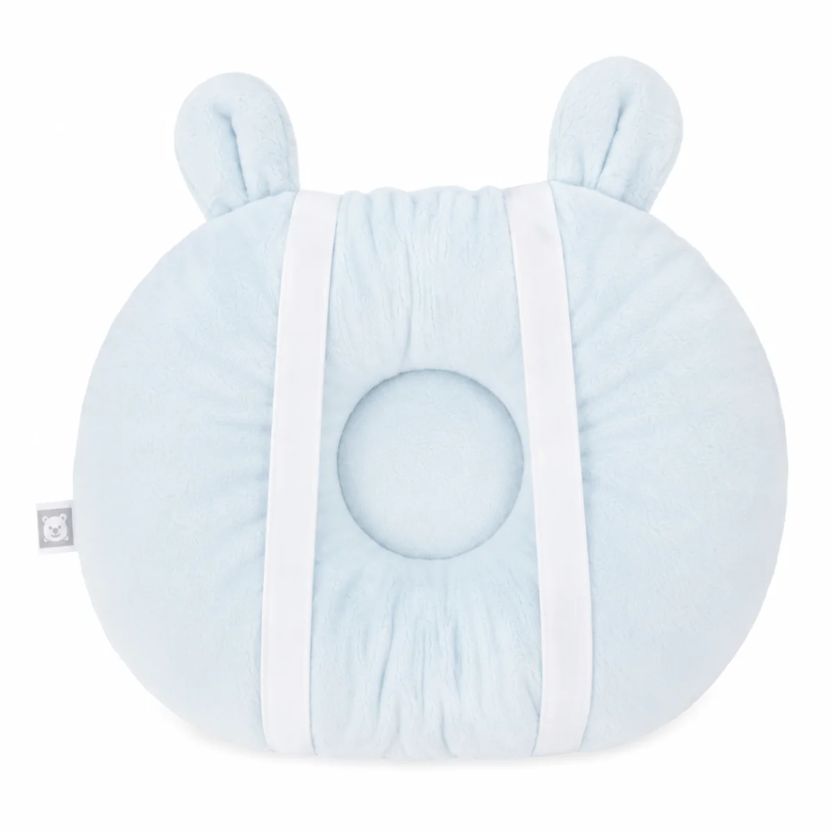 Baby Nellys Kojící polštář na ruku Bavlna/Minky, Medvídci, modří