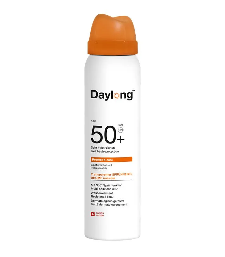 Daylong Protect & Care transparentní aerosol SPF50+ 155ml