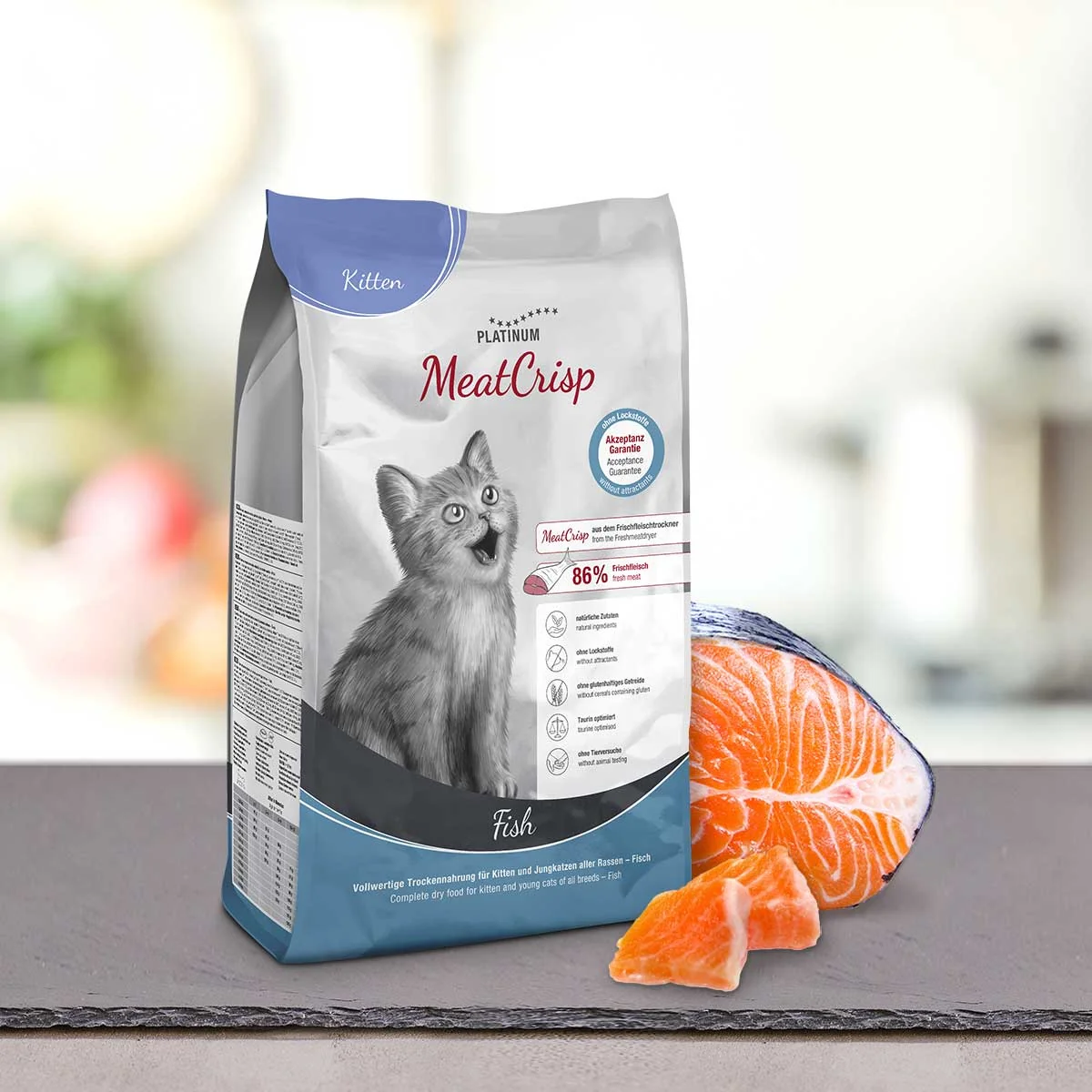 Platinum MeatCrisp Kitten Fish - Ryba pro koťata 1,5 kg