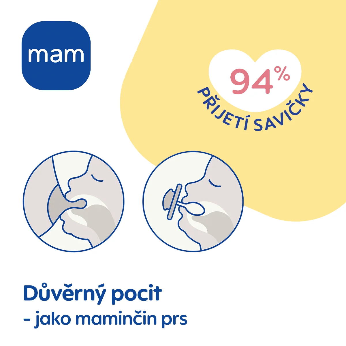 MAM Air Box 6m+ dudlík 2 ks růžový/oranžový