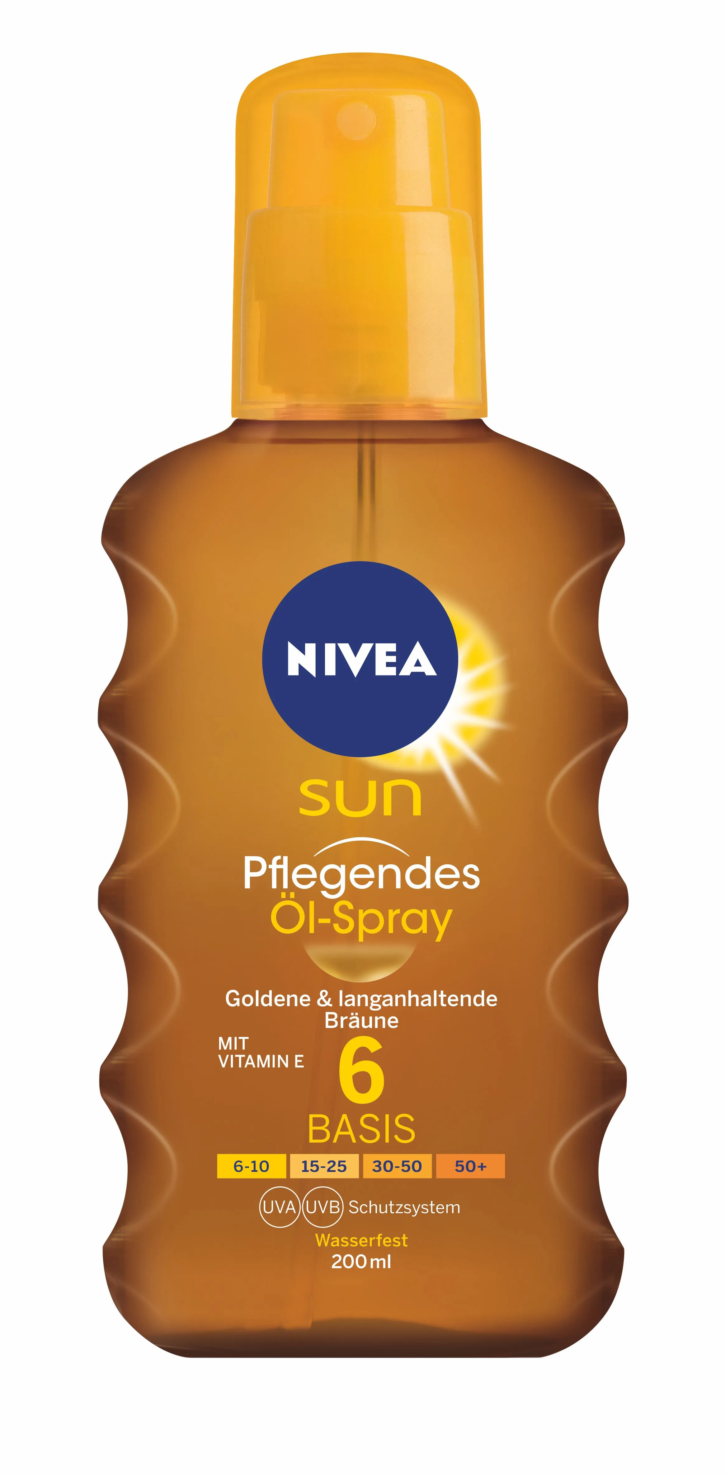 Nivea SUN Tropical Bronze OF6 opalovací olej 200 ml