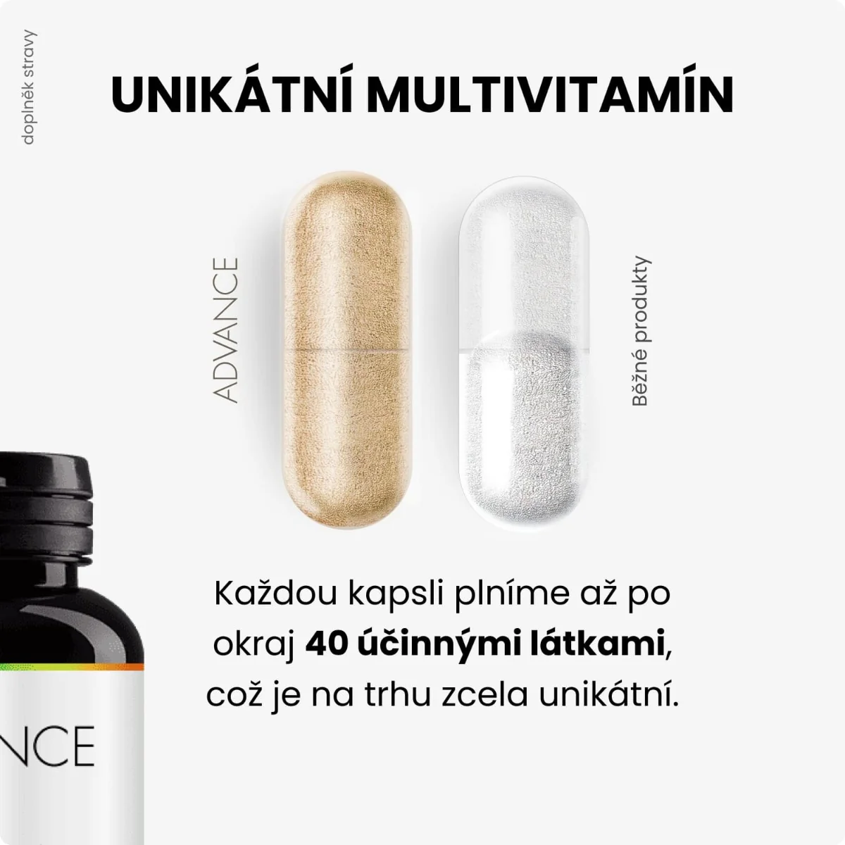 ADVANCE Multi40 multivitamín pro ženy 90 kapslí