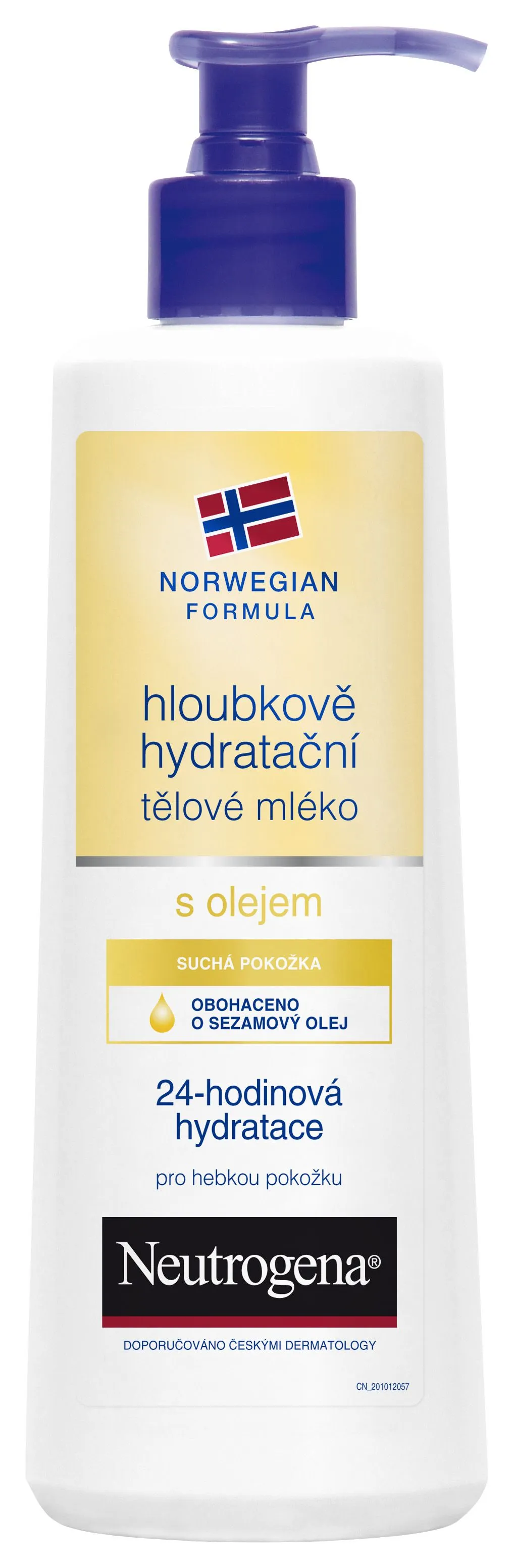 Neutrogena Hloubkově hydratační tělové mléko s olejem 250 ml