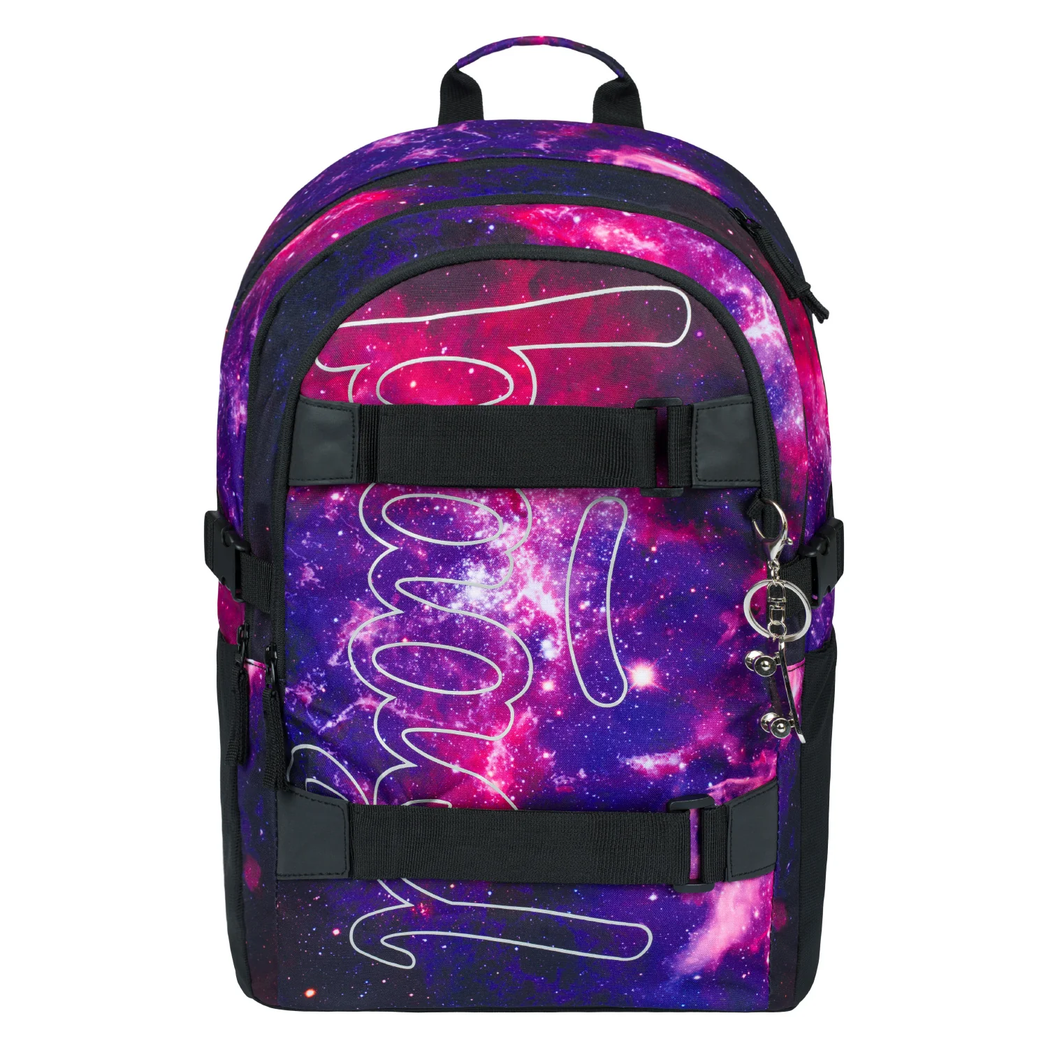 Baagl 3 SET Skate Galaxy: batoh, penál, sáček 