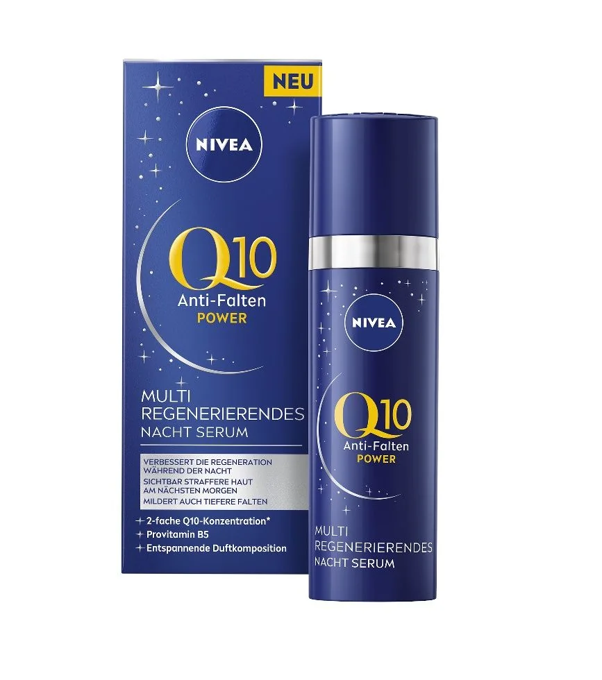 Nivea Q10 Power Noční sérum proti vráskám 30 ml