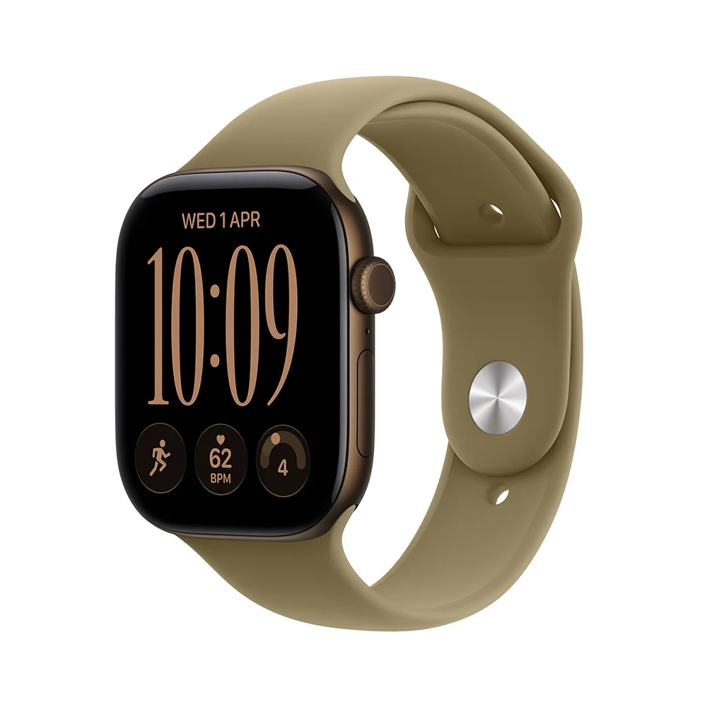 Apple Watch Series 12 42mm D.Bronze, Olive SB, S/M chytré hodinky