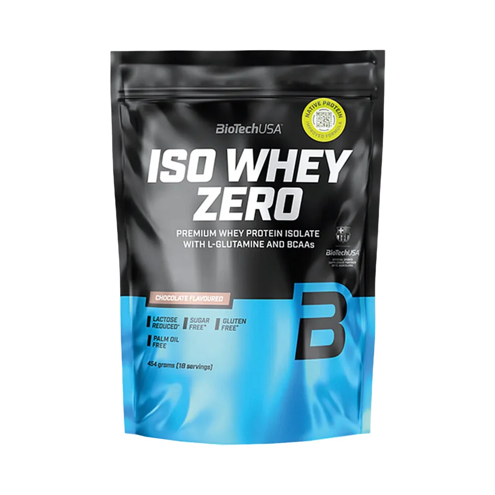 BioTech USA Iso Whey Zero 454g - bílá čokoláda