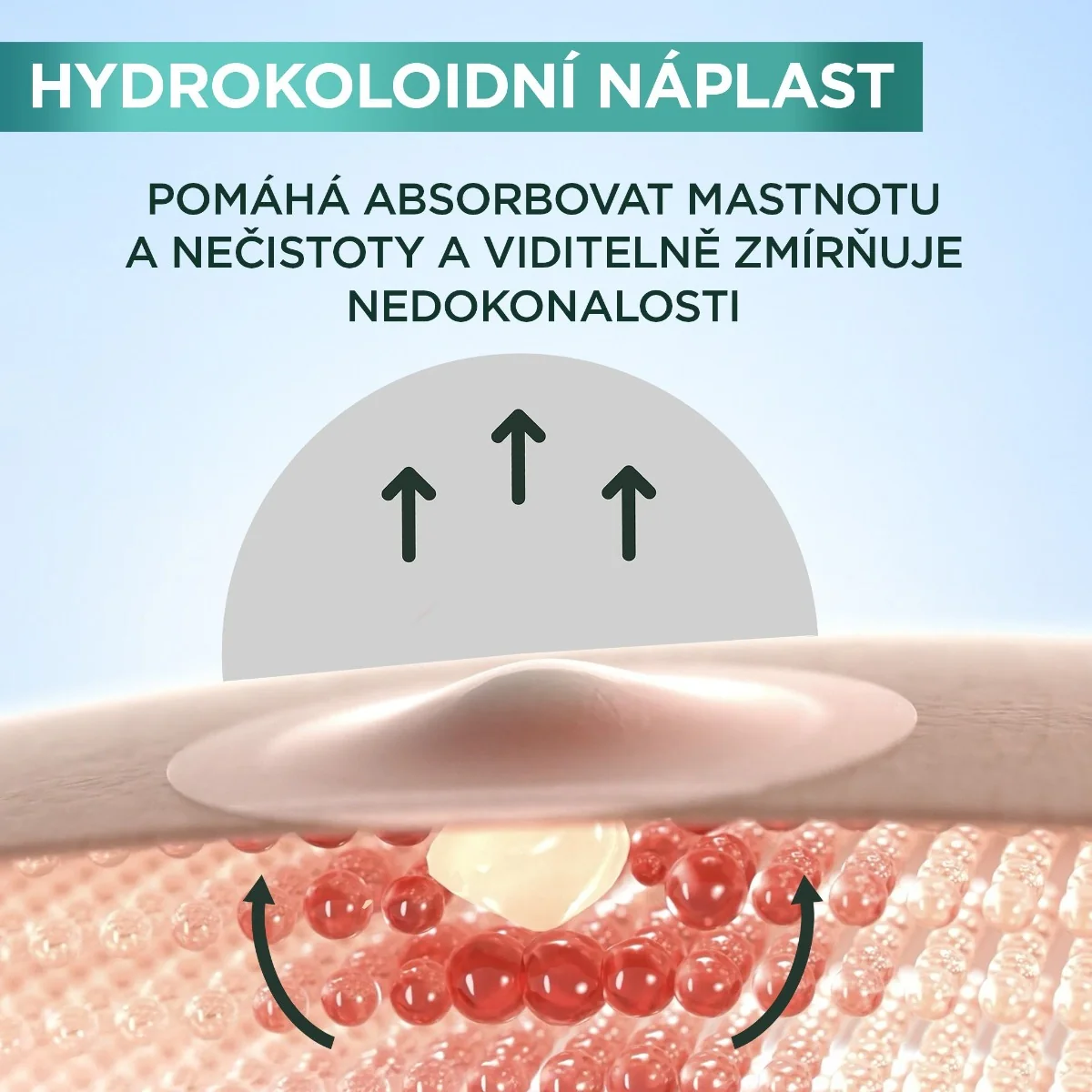 Garnier Pure Active hydrokoloidní náplasti na nedokonalosti 22 ks