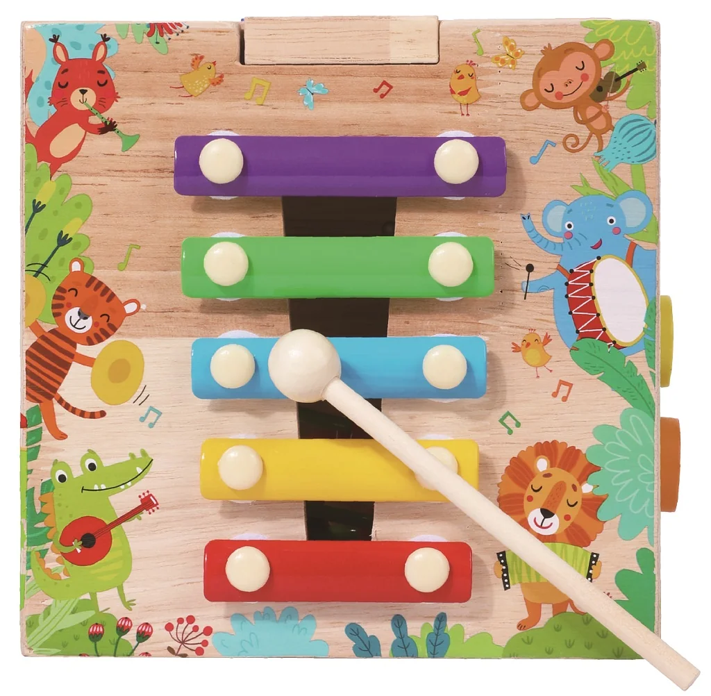 2Kids Toys Motorická kostka s labyrintem Veselá zvířátka – 2Kids Toys, 3+