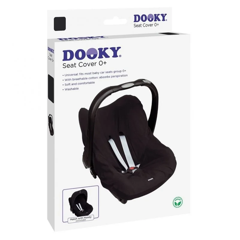 Dooky potah na autosedačku Seat Cover 0+ UNI Black