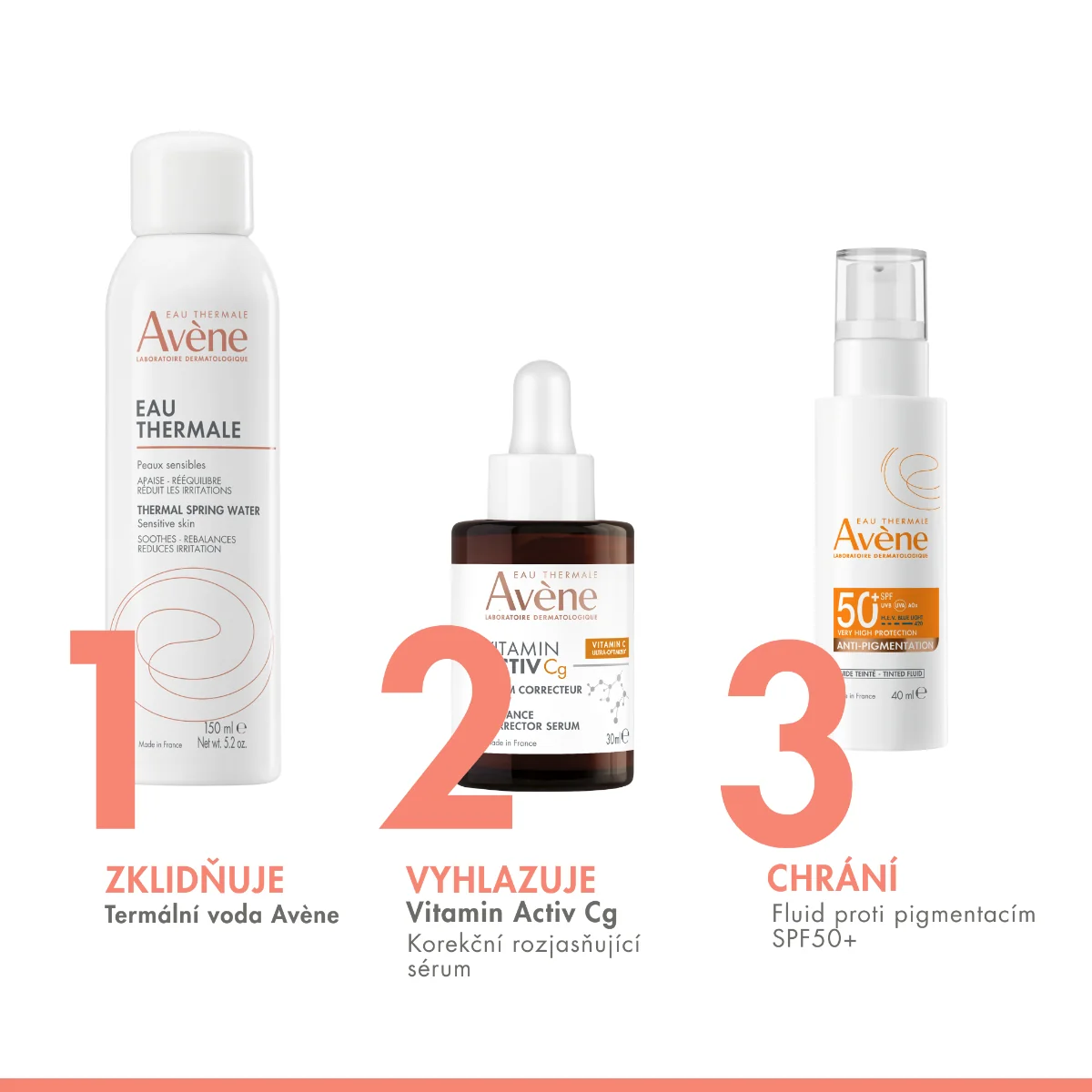 Avène Vitamin Activ Cg korekční rozjasňující sérum 30 ml