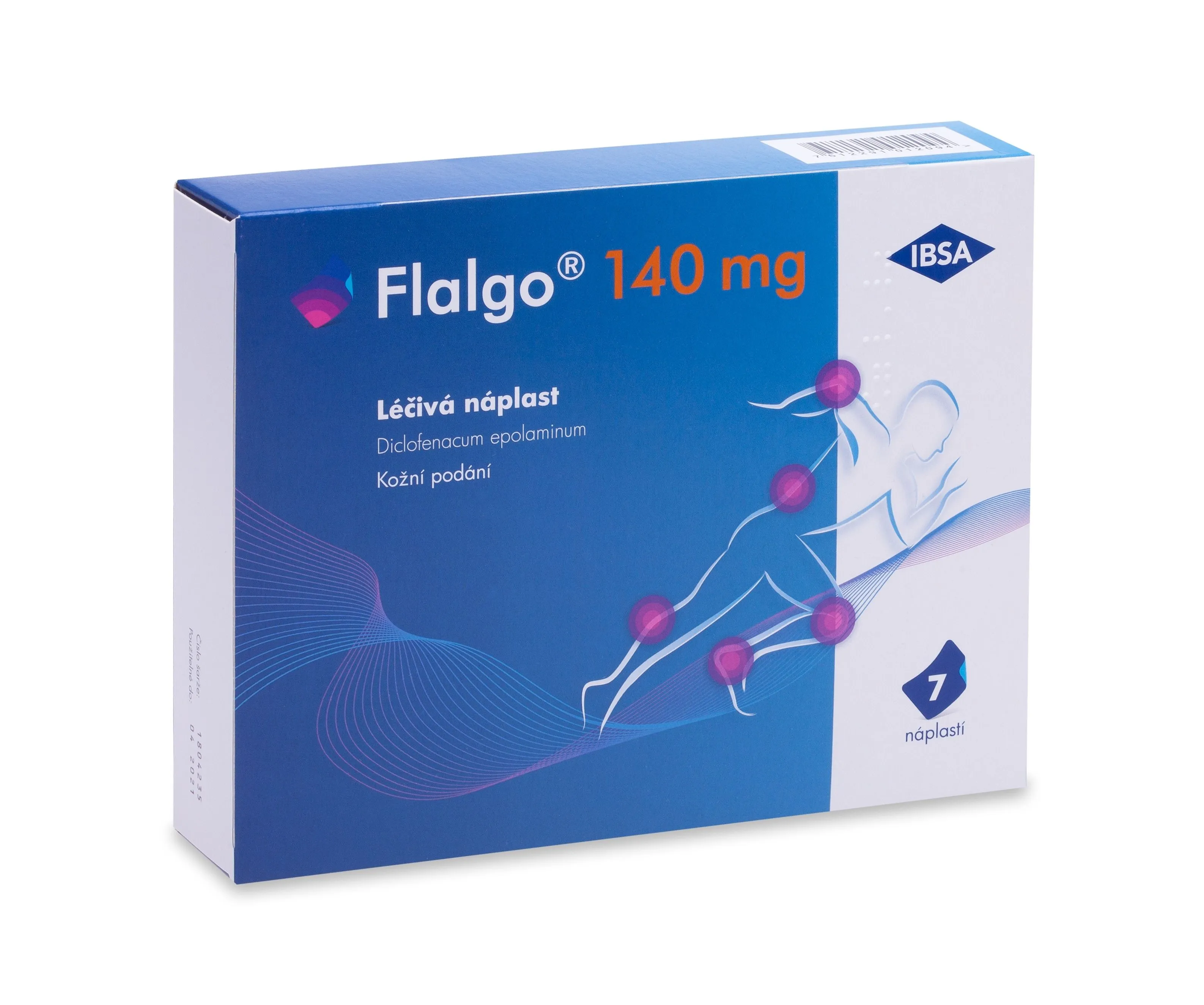 Flalgo 140 mg 7 náplastí
