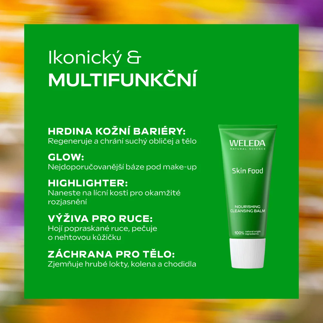 Weleda Skin Food Glow Ritual dárkový set 3 ks